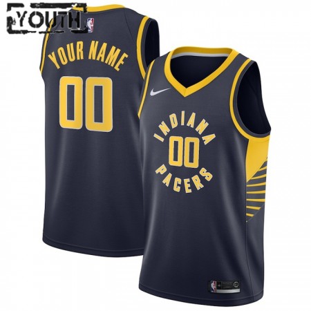 Dječji NBA Dres Indiana Pacers Personalizirani Nike 2022-23 Icon Edition Navy Swingman